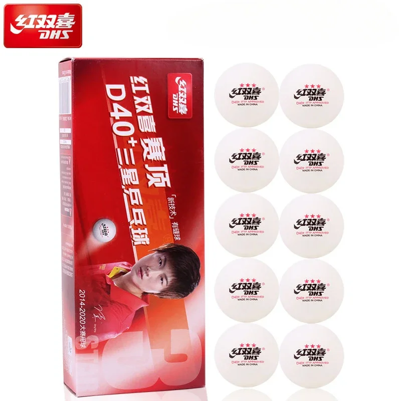 10 ชิ้น/กล่อง 3 ดาว DHS ลูกปิง - Table Tennis Olympics บทวิจารณ์และราคา