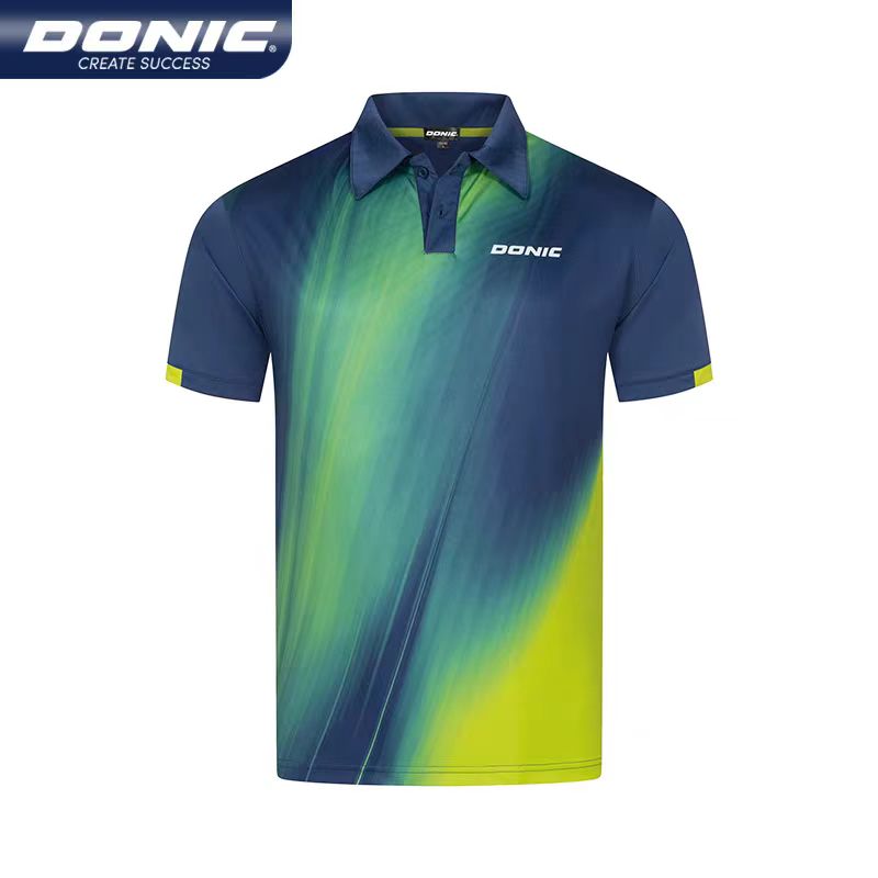 DONIC เสื้อปิงปองคอกลมแขนสั้นเ - Table Tennis Zhang Jike บทวิจารณ์และราคา