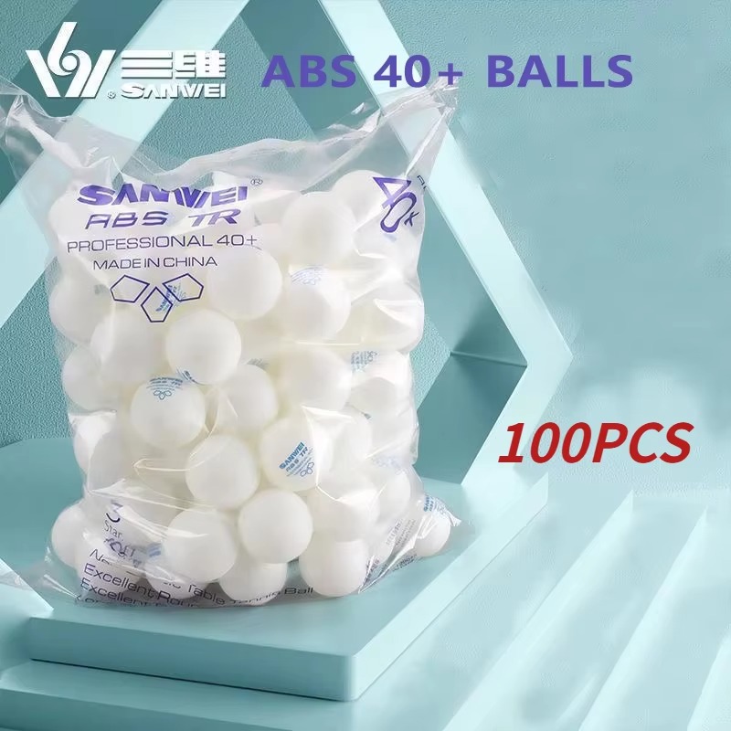 50/100 ชิ้น ลูกปิงปอง SANWEI T - Table Tennis Olympics บทวิจารณ์และราคา